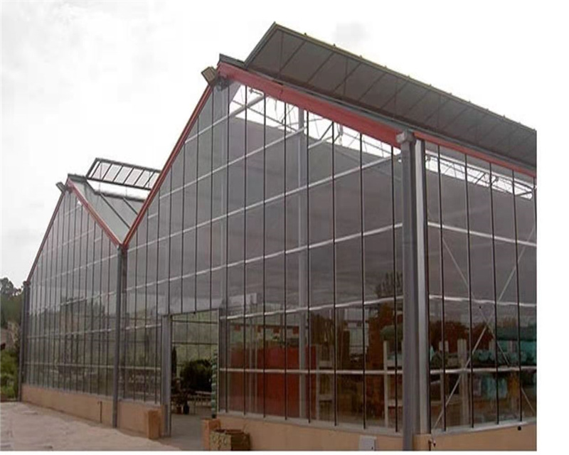 China Manufacturer for Glass Covering Greenhouse -
 A frame double connect glass/polycarbonate greenhouse – Hanyang